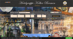 Desktop Screenshot of hotelgruppe-kelber.de